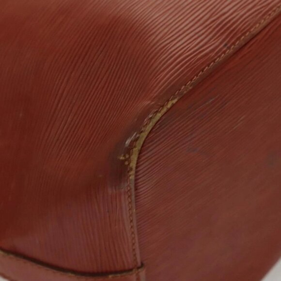 LOUIS VUITTON Epi Petit Noe Shoulder Bag Brown M44103 LV Auth 129526 - Picture 3 of 16